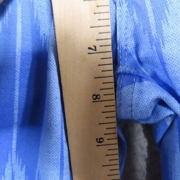 J Crew Factory Jeans Womens 26 Ankle Toothpick Blue Chevron Twill Stretch NEW - Picture 10 of 12